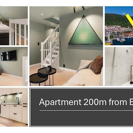 Bryggen // Floyen Apartments เบอร์เกน ภายนอก รูปภาพ