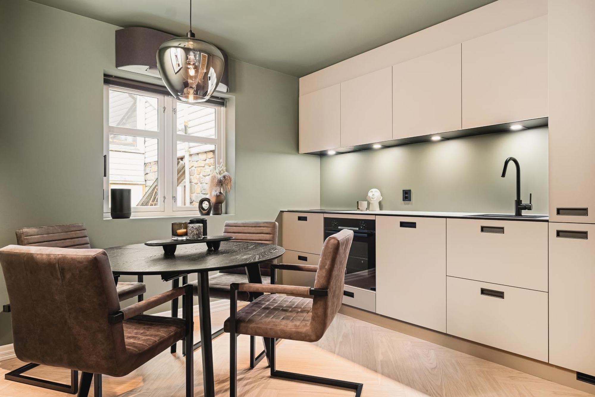 Bryggen // Floyen Apartments เบอร์เกน ภายนอก รูปภาพ