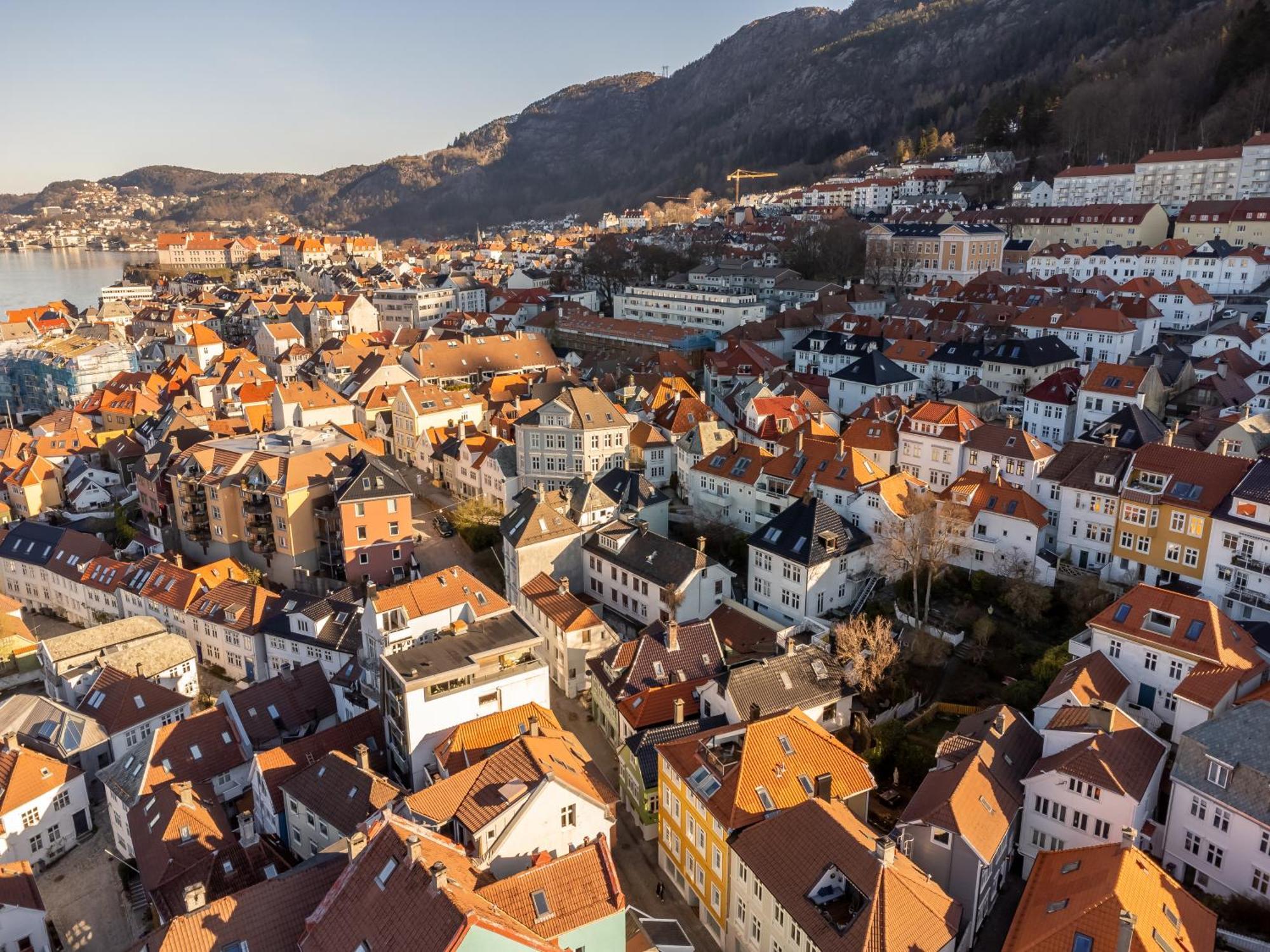 Bryggen // Floyen Apartments เบอร์เกน ภายนอก รูปภาพ